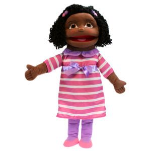 PEOPLE PUPPET BUDDIES - Medium Girl (Pink Outfit)