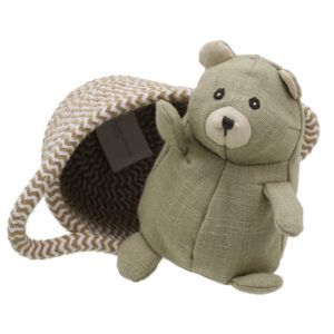 WILBERRY PETS IN BASKETS - Bear