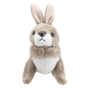 FINGER PUPPETS - Rabbit (Grey)