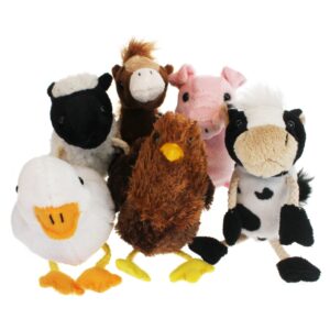FINGER PUPPETS - Farm Animals Set of 6 03/08/26
