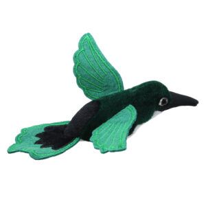 FINGER PUPPETS - Hummingbird (Green)