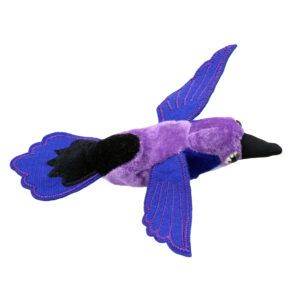 FINGER PUPPETS - Hummingbird (Purple)