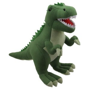 WILBERRY KNITTED DINOS - T-Rex (Green-Large)