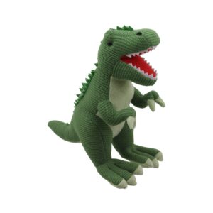 WILBERRY KNITTED DINOS - T-Rex (Green-Medium)