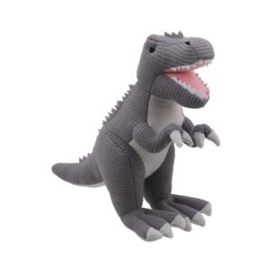 WILBERRY KNITTED DINOS - T-Rex (Grey-Medium)