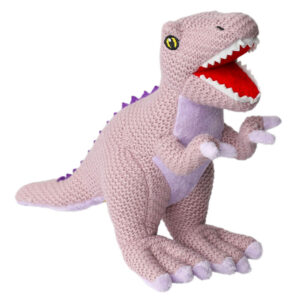 WILBERRY KNITTED DINOS - T-Rex (Lilac - Small)