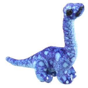 DINO FINGER PUPPETS - Brontosaurus (Blue)