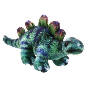 DINO FINGER PUPPETS - Stegosaurus (Green)