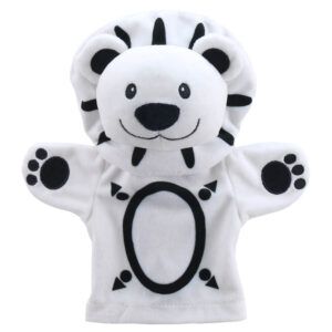 MY FIRST BLACK & WHITE PUPPETS - Lion